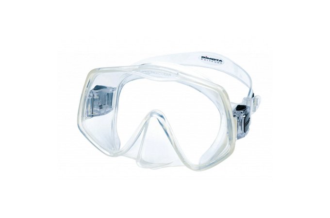 Maska Atomic Frameless 2 transparent Maska Atomic Frameless 2 transparent