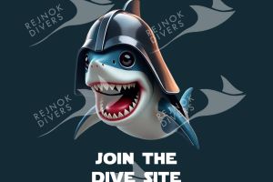 Tričko dámské s potiskem - join the dive site