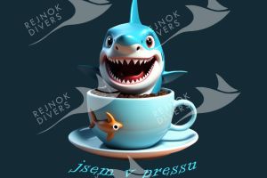 Tričko pánské s potiskem - jsem v pressu