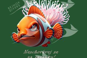 Tričko pánské s potiskem - neschovávej se za sasanku