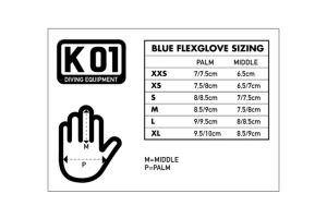 Rukavice K01 Flexgloves 3/5