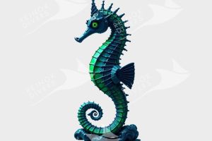 Tričko pánské s potiskem - mořský koník