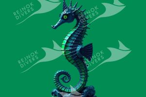 Tričko dámské s potiskem - mořský koník