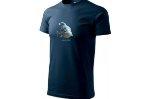 Tričko pánské s potiskem - moon-fish